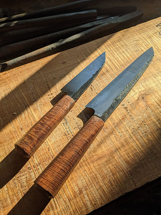 Kitchen Knife Set Making